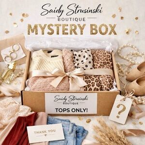 Women's Tops Mystery Box 10 Pieces Size S/M
Bundle Closet Refresh